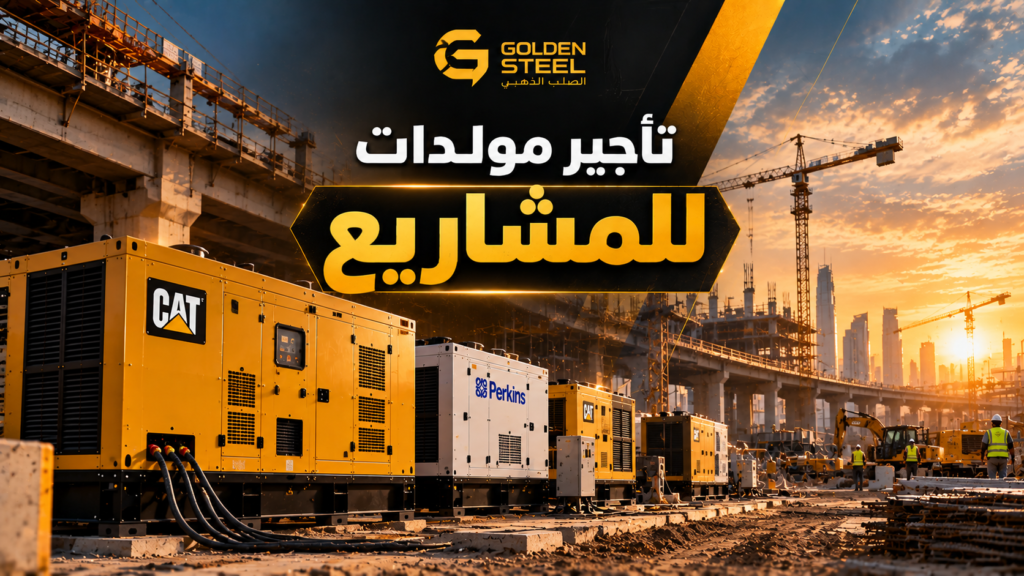 تأجير مولدات للمشاريع​