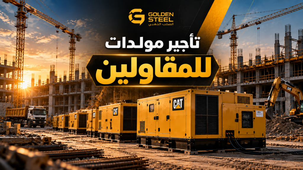 تأجير مولدات للمقاولين​