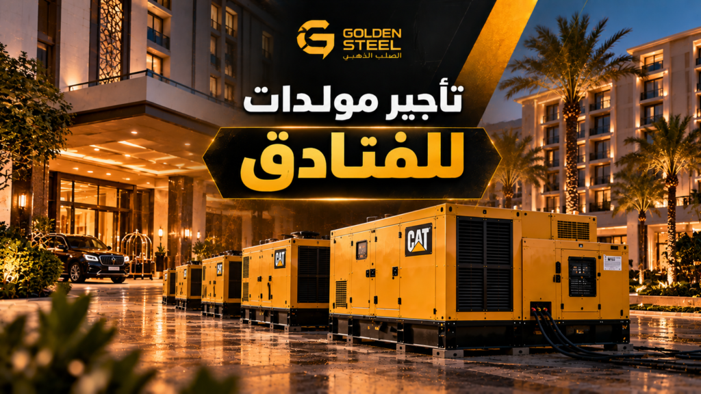 تاجير مولدات للفنادق