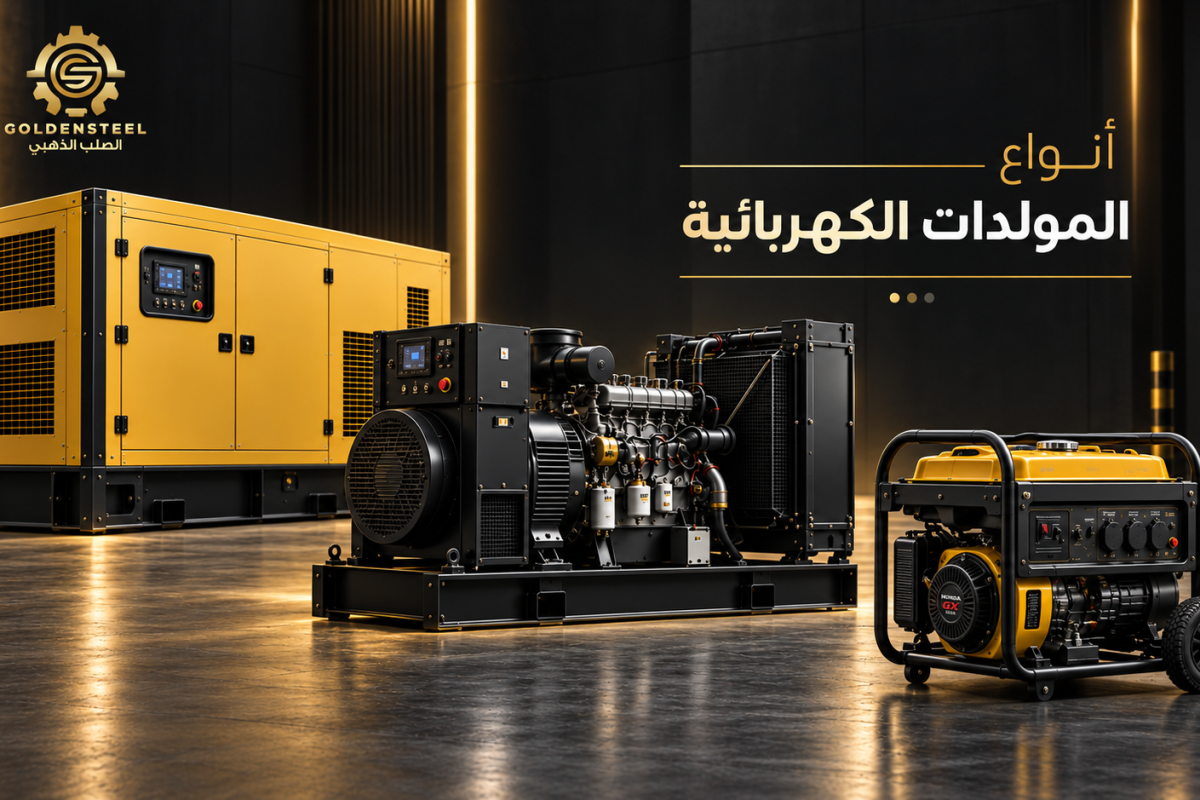 أنواع المولدات الكهربائية